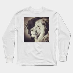 Jesus and Lion Long Sleeve T-Shirt